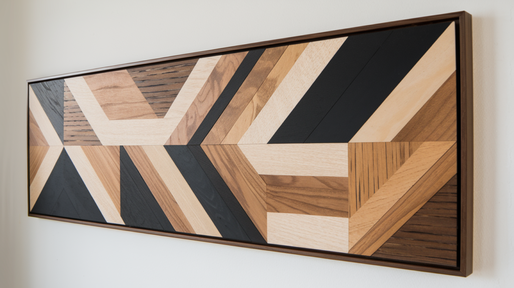 Geometric Wood Wall Art