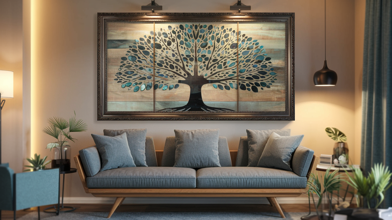 Tree wall art