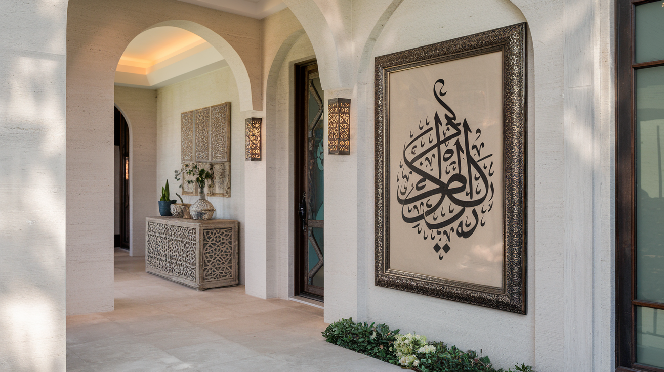 Islamic wall art tips